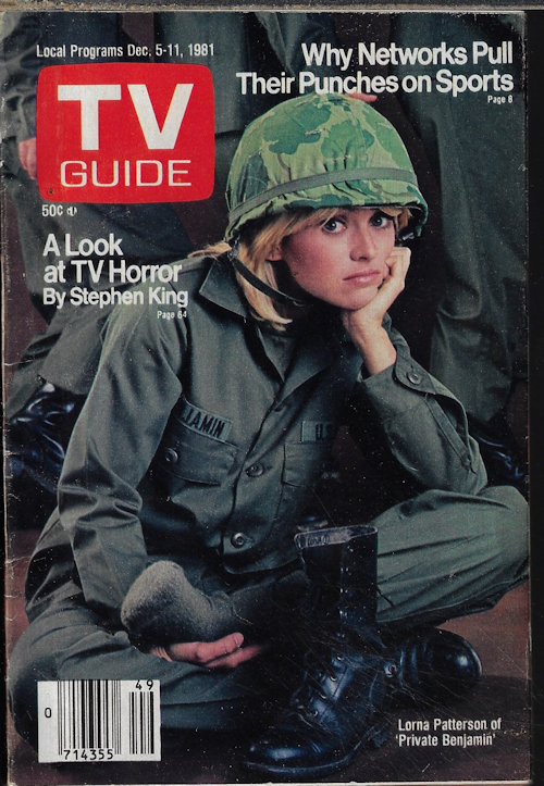 TV GUIDE: December, Dec. 5-11, 1981 (Private Benjamin)