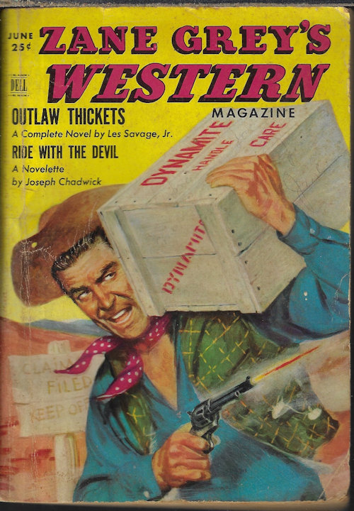 ZANE GREY'S WESTERN Magazine: June 1952