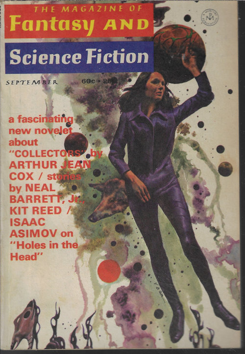 The Magazine of FANTASY AND SCIENCE FICTION (F&SF): September, Sept. 1971 (