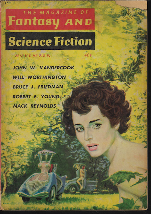 The Magazine of FANTASY AND SCIENCE FICTION (F&SF): November, Nov. 1960
