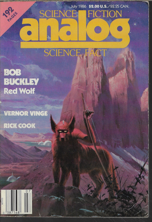 ANALOG Science Fiction/ Science Fact: July 1986 (Marooned in Realtime)