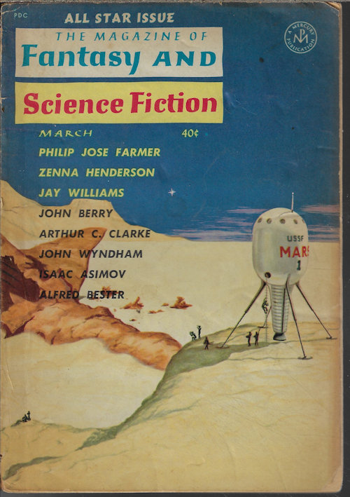 The Magazine of FANTASY AND SCIENCE FICTION (F&SF): March, Mar. 1961