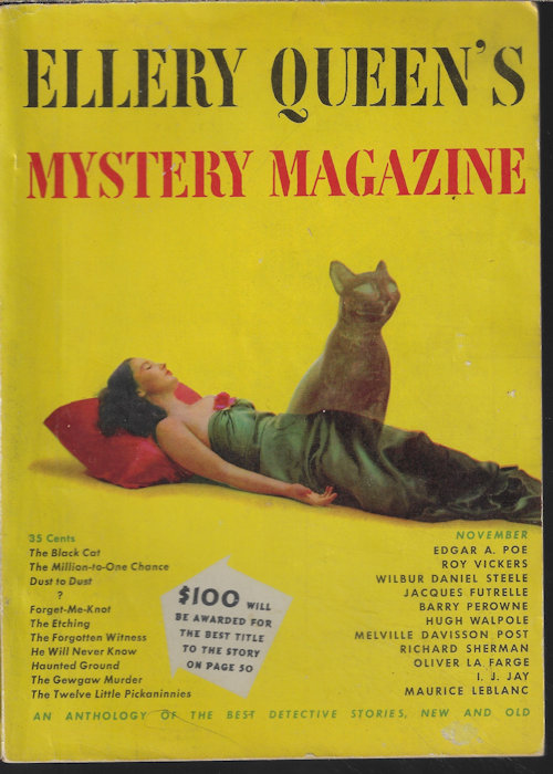 ELLERY QUEEN'S Mystery Magazine: November, Nov. 1949 (