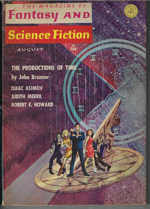 The Magazine of FANTASY AND SCIENCE FICTION (F&SF): August, Aug. 1966 (