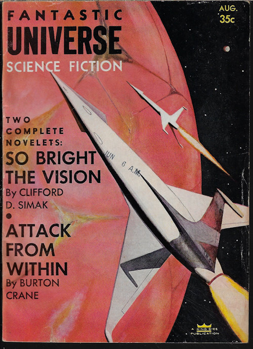 FANTASTIC UNIVERSE: August, Aug. 1956 (