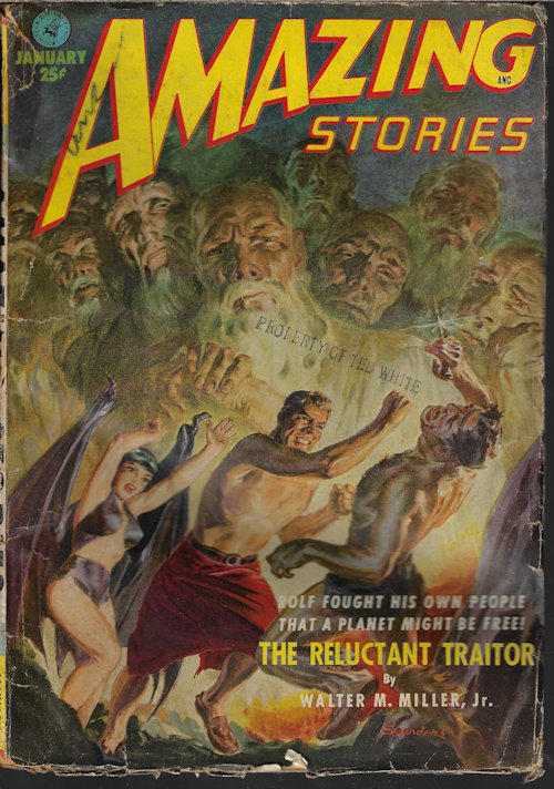 AMAZING Stories: January, Jan. 1952