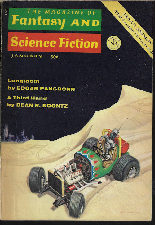 The Magazine of FANTASY AND SCIENCE FICTION (F&SF): January, Jan. 1970