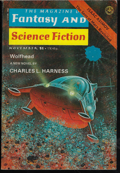 The Magazine of FANTASY AND SCIENCE FICTION (F&SF): November, Nov. 1977 (