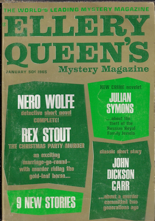 Image for ELLERY QUEEN'S Mystery Magazine: January, Jan. 1965 ELLERY QUEEN'S Mystery Magazine: January, Jan. 1965