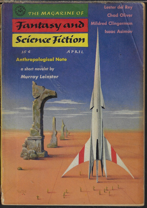 The Magazine of FANTASY AND SCIENCE FICTION (F&SF): April, Apr. 1957