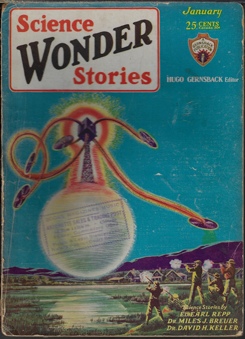 SCIENCE WONDER Stories: January, Jan. 1930