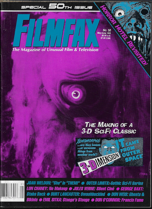 FILMFAX The Magazine of Unusual Film, Television, & Retro Pop Culture #50, May / June 1995 (It Came from Outer Space)