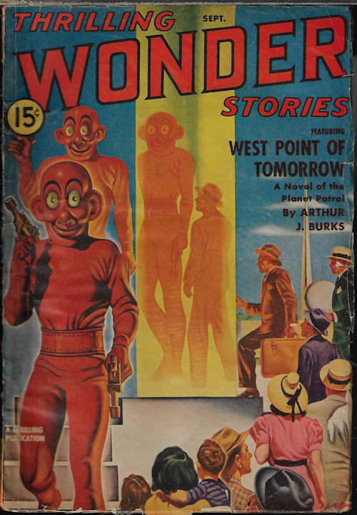 THRILLING WONDER Stories: September, Sept. 1940