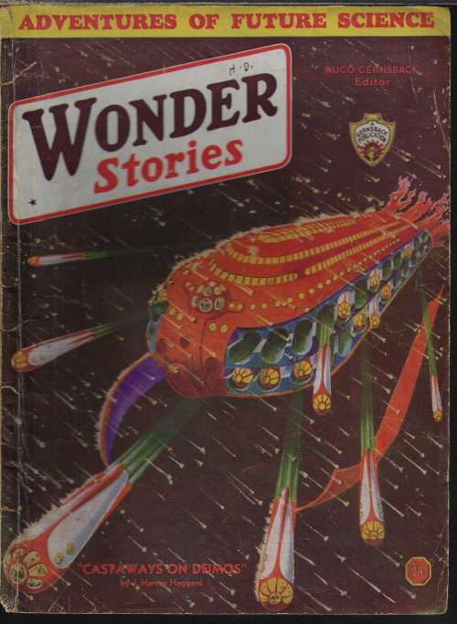 WONDER Stories: August, Aug. 1933 (