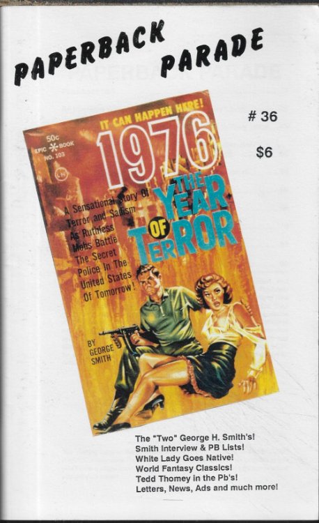 PAPERBACK PARADE #36, October, Oct. 1993