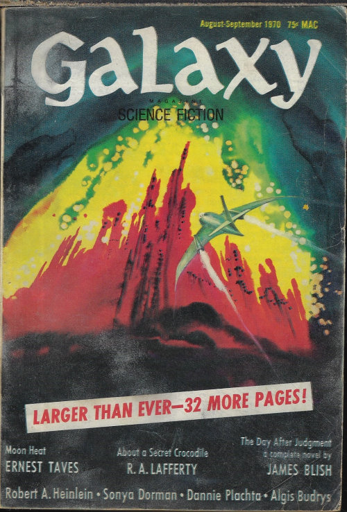 GALAXY Science Fiction: August, Aug. - September, Sept. 1970 (