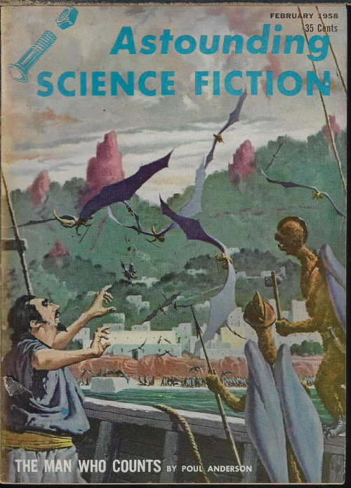 ASTOUNDING Science Fiction: February, Feb. 1958 (