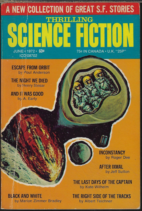 THRILLING SCIENCE FICTION: June 1972