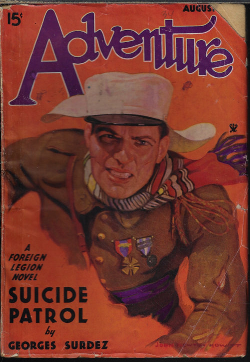 ADVENTURE: August, Aug. 1934