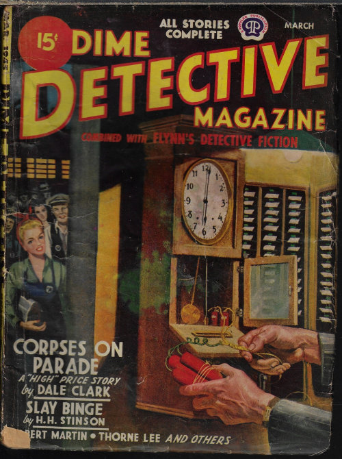 DIME DETECTIVE Magazine: March, Mar. 1945