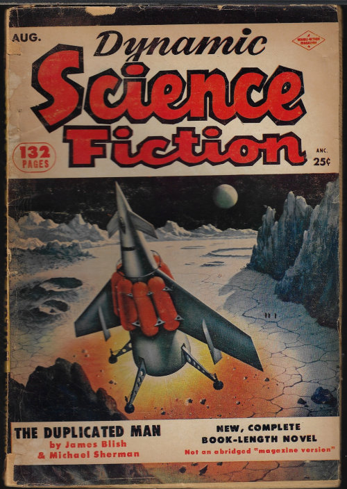 DYNAMIC Science Fiction: August, Aug. 1953. (