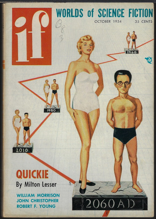 IF Worlds of Science Fiction: October, Oct. 1954