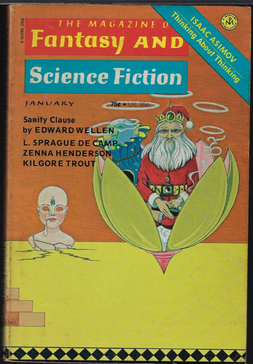 The Magazine of FANTASY AND SCIENCE FICTION (F&SF): January, Jan. 1975 (