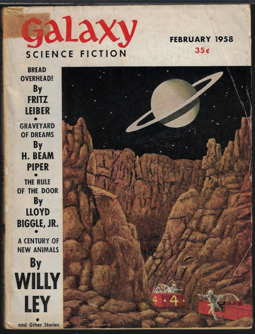 GALAXY Science Fiction: February, Feb. 1958