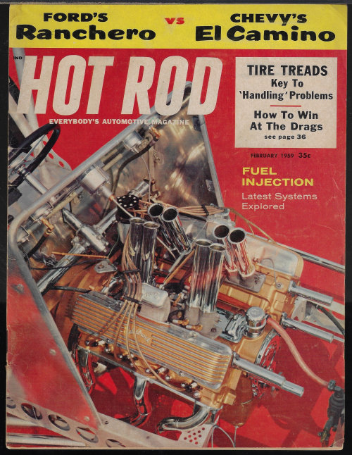 HOT ROD: February, Feb. 1959