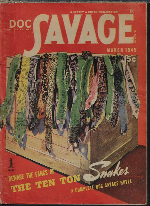DOC SAVAGE: March, Mar. 1945 (