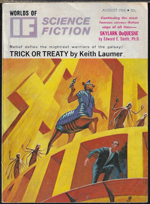 IF Worlds of Science Fiction: August, Aug. 1965 (