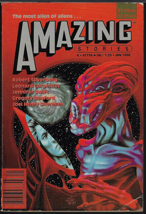 AMAZING Stories: January, Jan. 1988