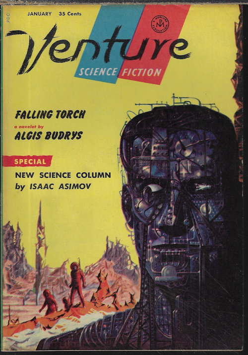 VENTURE Science Fiction: January, Jan. 1958 (