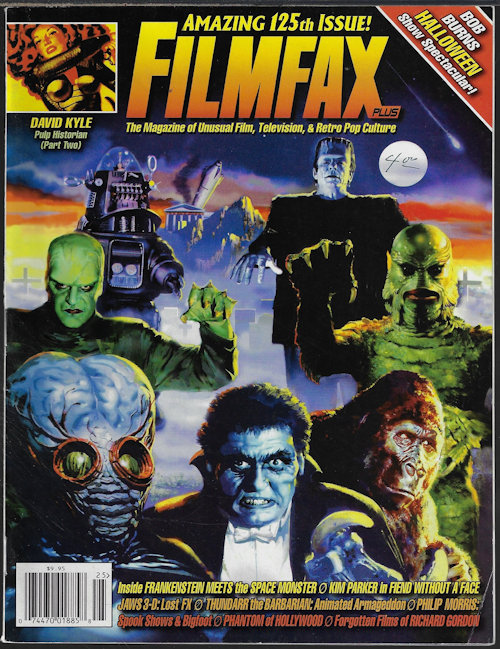 FILMFAX The Magazine of Unusual Film, Television, & Retro Pop Culture #124, Summer 2010 (Creature from The Black Lagoon)