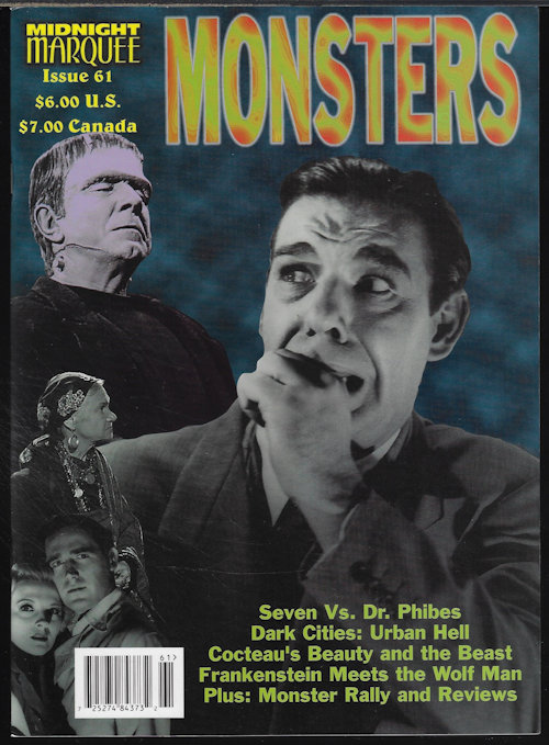 MIDNIGHT MARQUEE MONSTERS: Fall 1999, Issue 61