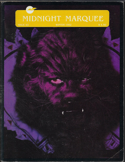 MIDNIGHT MARQUEE: Winter 1992, Issue 43