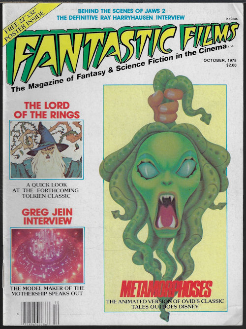 FANTASTIC FILMS: October, Oct. 1978 (Ralph Bakshi's Lord of Teh Rings; Ray Harryhausen; and more)