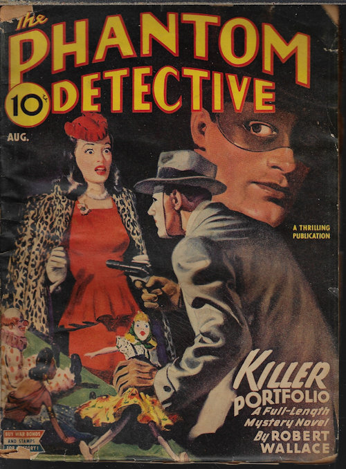 THE PHANTOM DETECTIVE: August, Aug. 1945 (