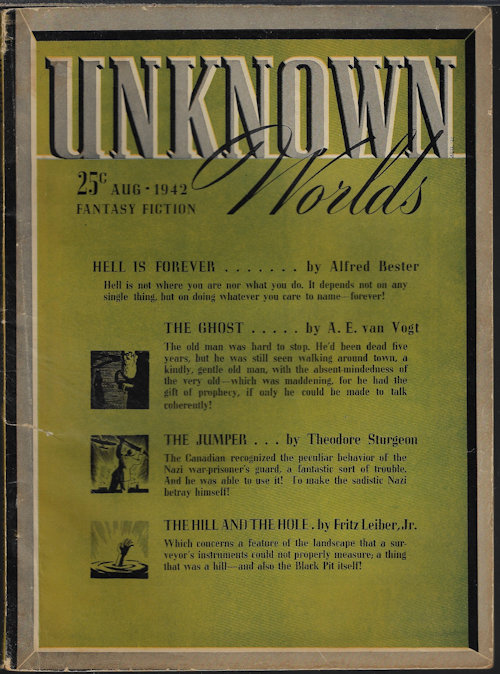 UNKNOWN Worlds: August, Aug. 1942
