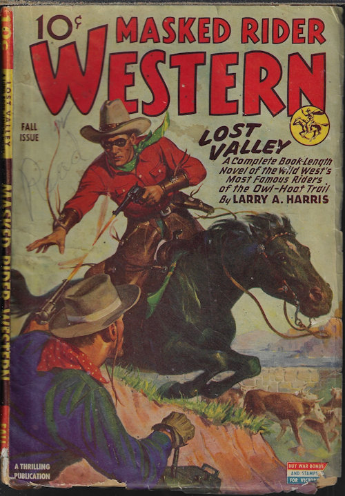 MASKED RIDER WESTERN: Fall (September, Sept.) 1943