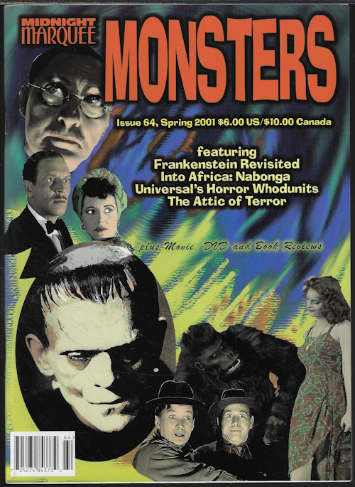 MIDNIGHT MARQUEE MONSTERS: Spring 2001, Issue 64