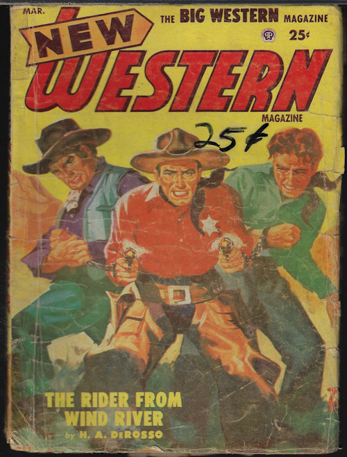 NEW WESTERN Magazine: March, Mar. 1953
