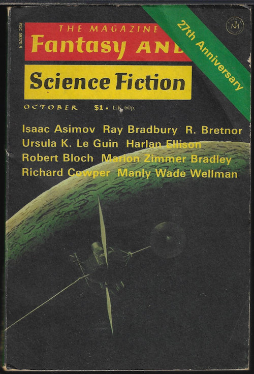 The Magazine of FANTASY AND SCIENCE FICTION (F&SF): October, Oct. 1976