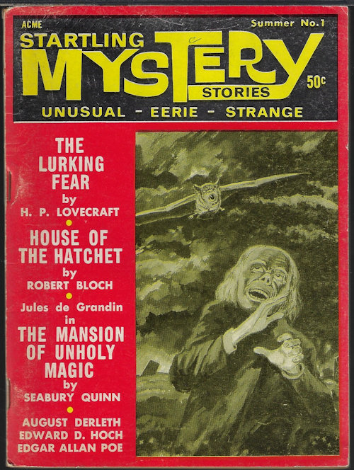 STARTLING MYSTERY Stories: Summer 1966, No. 1