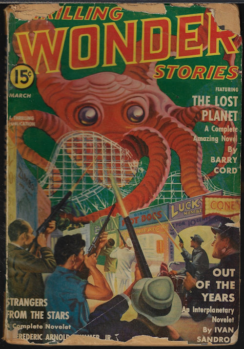 THRILLING WONDER Stories: March, Mar. 1941