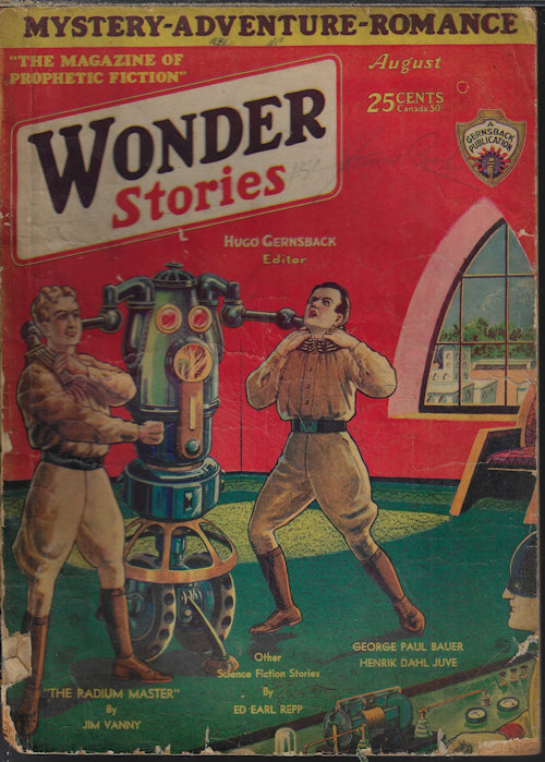 WONDER Stories: August, Aug. 1930