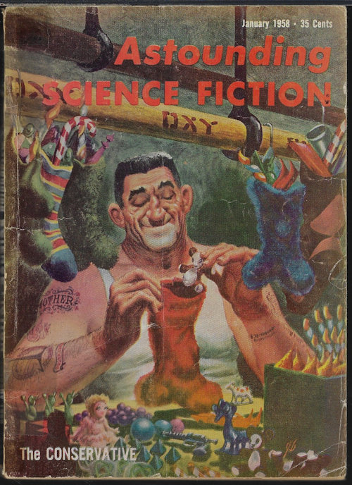 ASTOUNDING Science Fiction: January, Jan. 1958