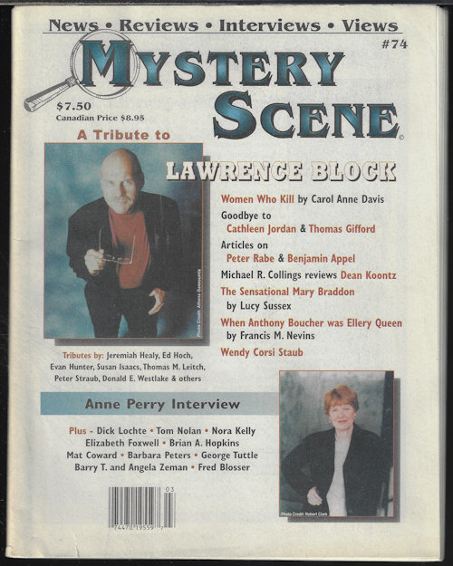 MYSTERY SCENE: #74, 2002