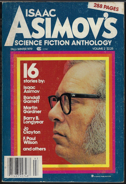ISAAC ASIMOV'S SCIENCE FICTION ANTHOLOGY Volume 2, Fall-Winter 1979