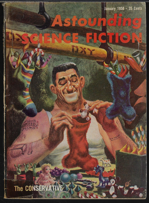 ASTOUNDING Science Fiction: January, Jan. 1958